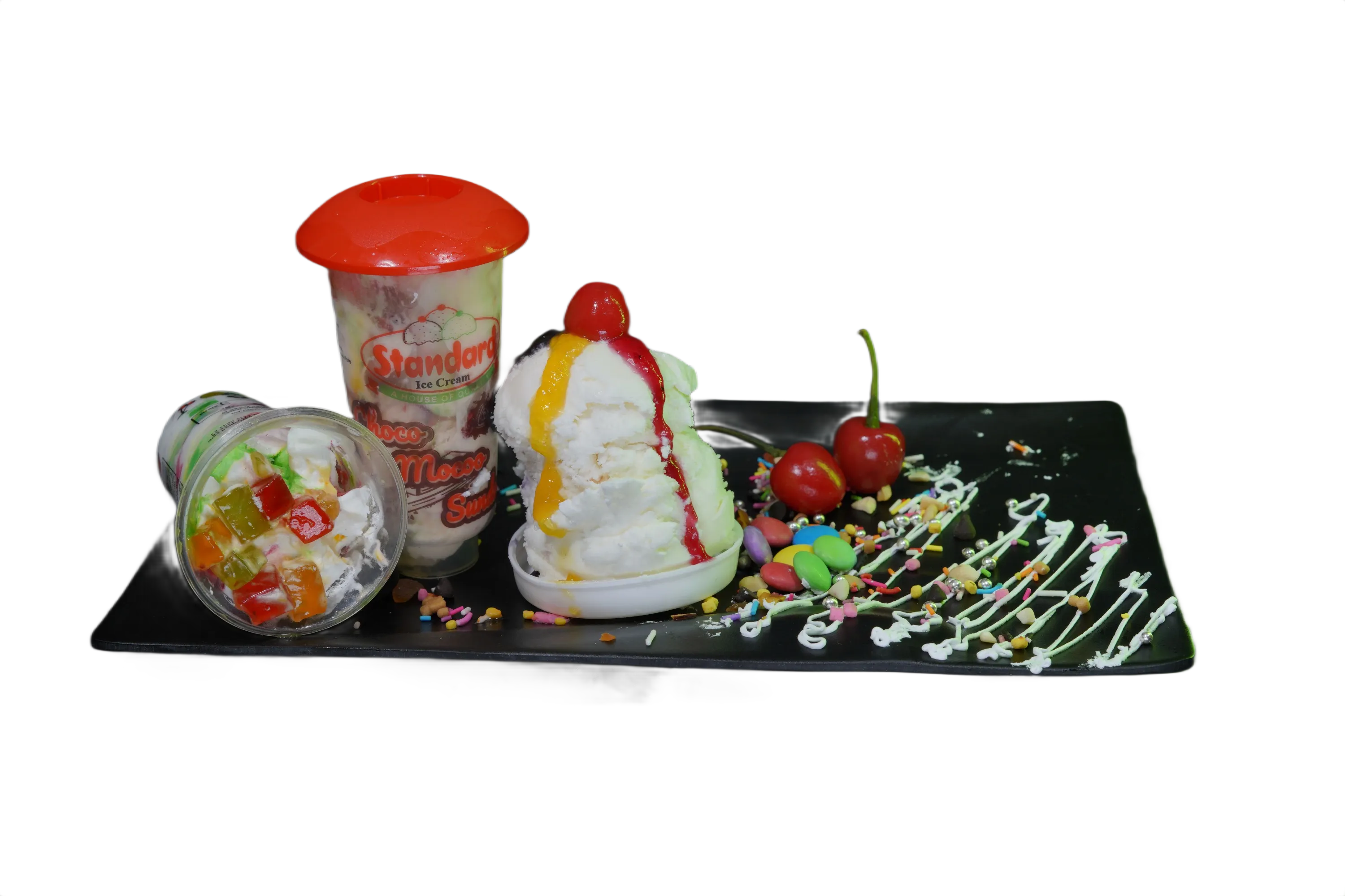 Fruit Jumbo Sundae Cup